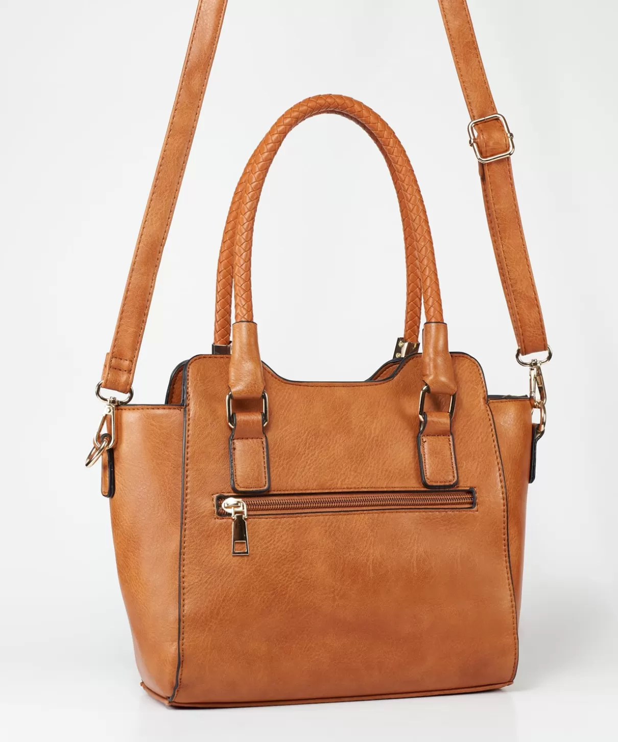 MARYPAZ Bolsos De Colgar | Bolso Detalle Asa Trenzada Efecto