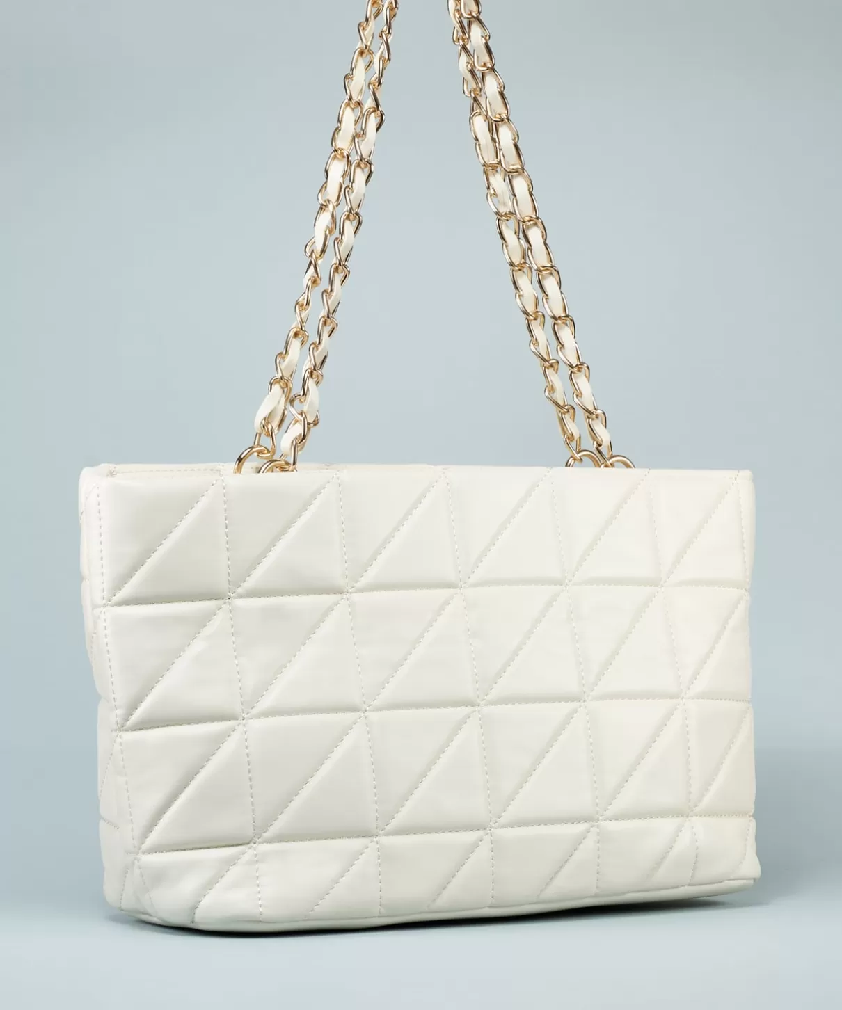 MARYPAZ Bolsos De Colgar | Bolso Shopper Acolchado Efecto