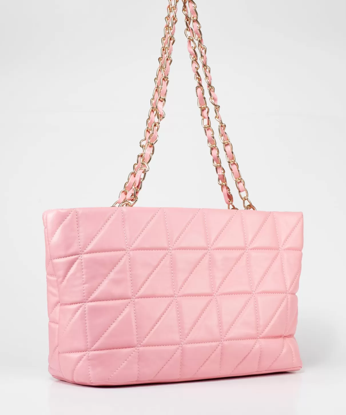 MARYPAZ Bolsos De Colgar | Bolso Shopper Acolchado Efecto