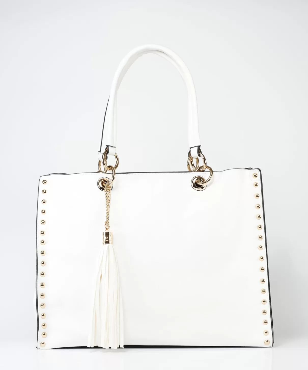 MARYPAZ Bolsos De Colgar | Bolso Shopper Tachas Efecto