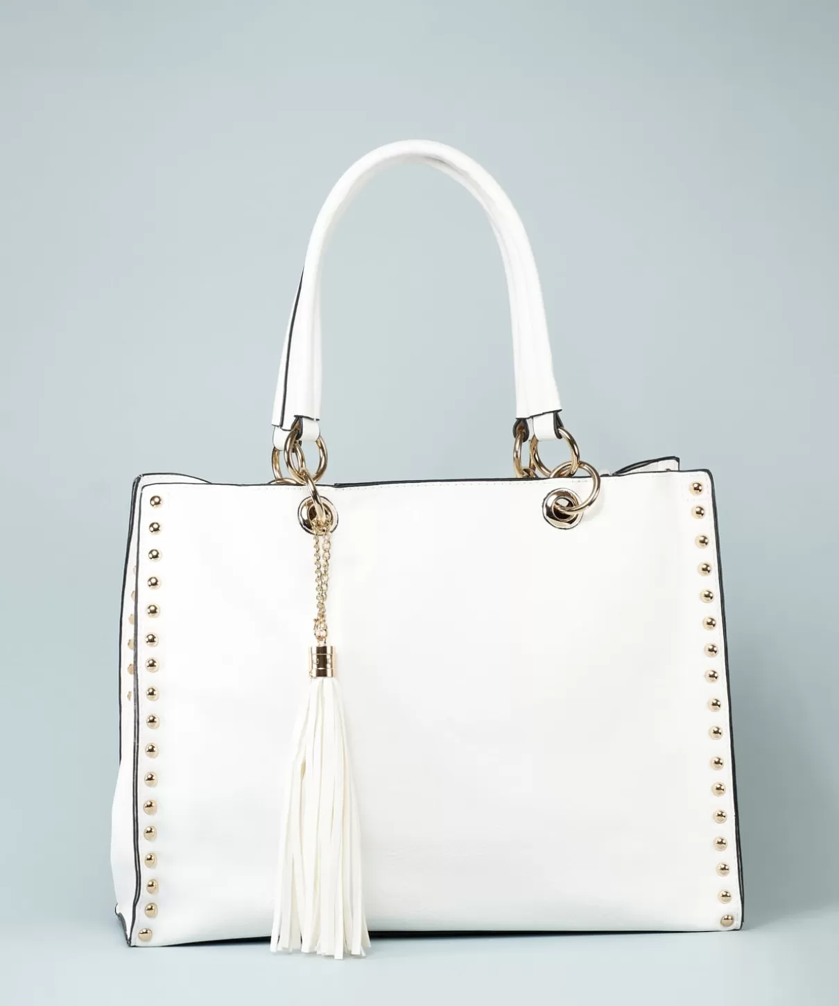 MARYPAZ Bolsos De Colgar | Bolso Shopper Tachas Efecto