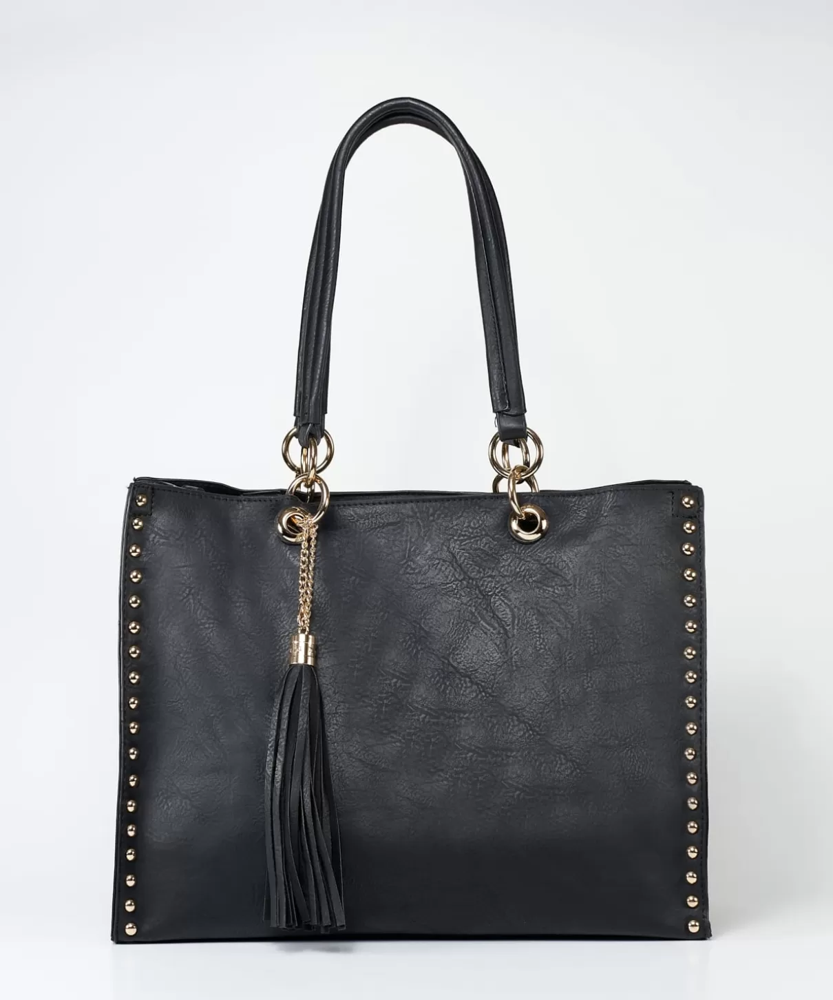 MARYPAZ Bolsos De Colgar | Bolso Shopper Tachas Efecto