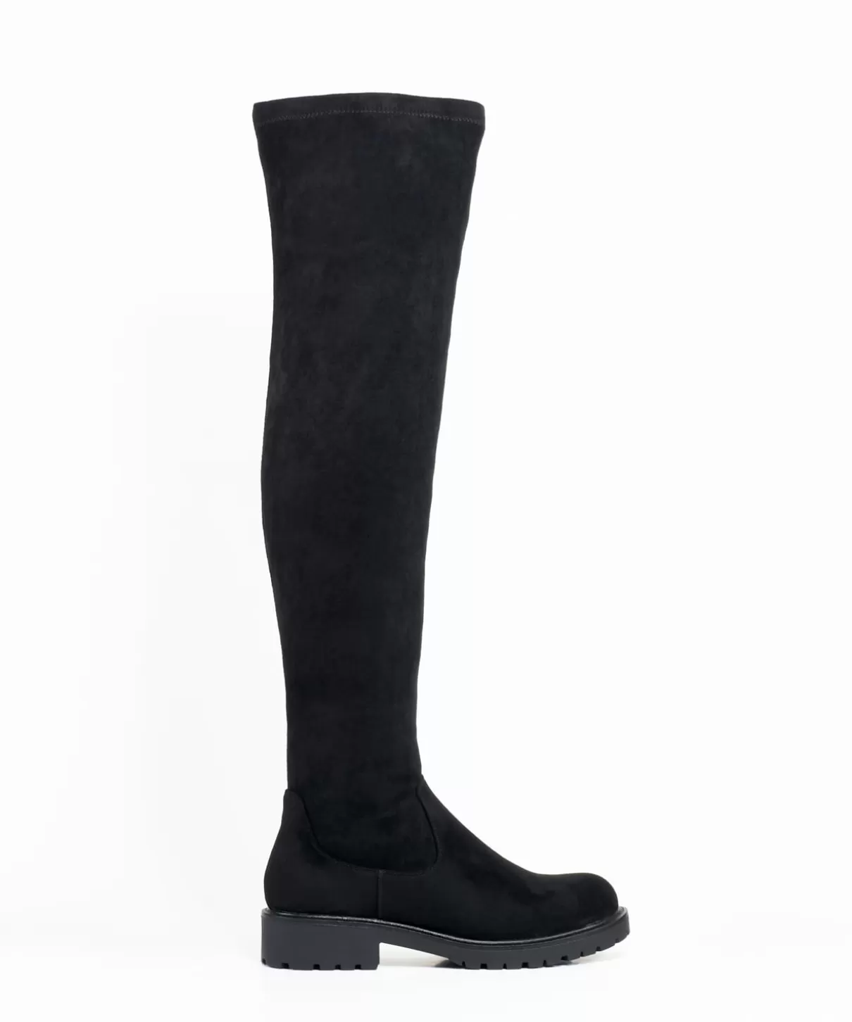 MARYPAZ Botas | Bota Plataforma Mosquetera Efecto