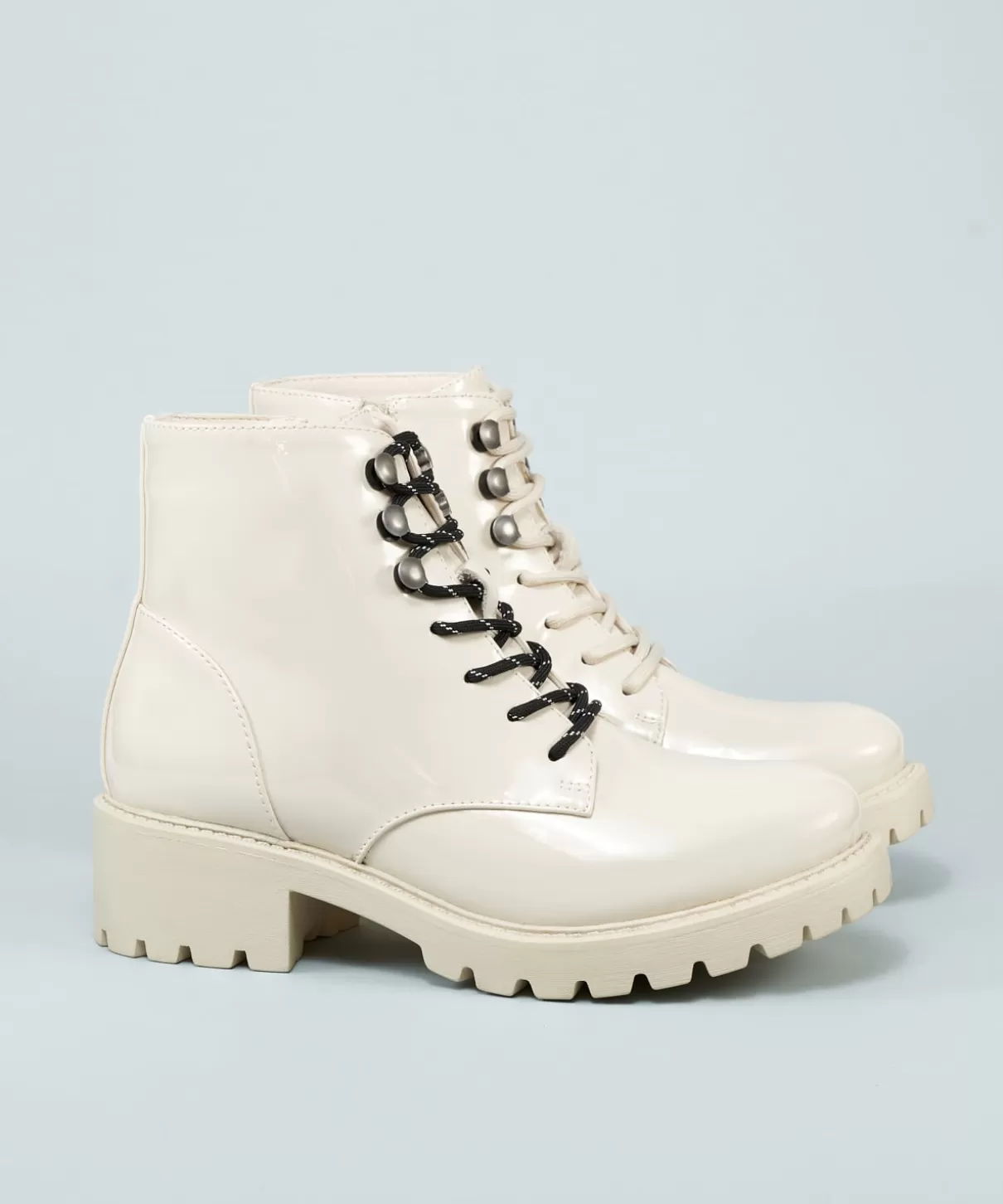 MARYPAZ Botines | Botin Cordon Bicolor Efecto