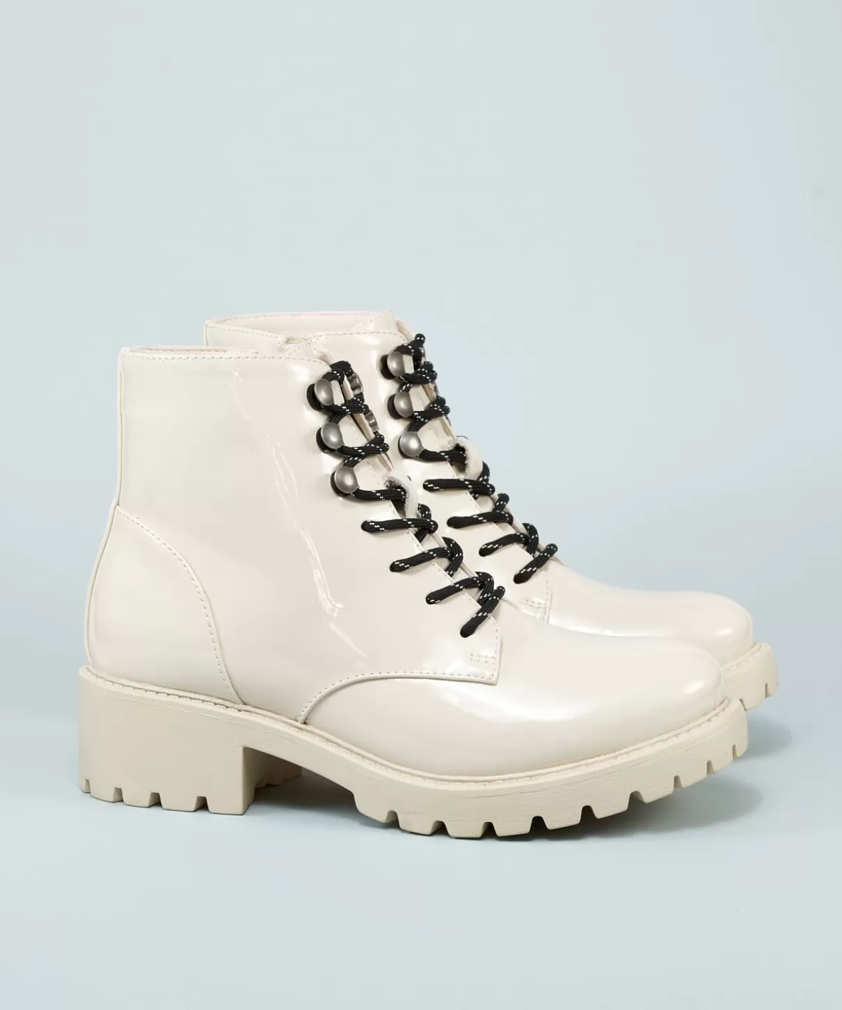 MARYPAZ Botines | Botin Cordon Bicolor Efecto
