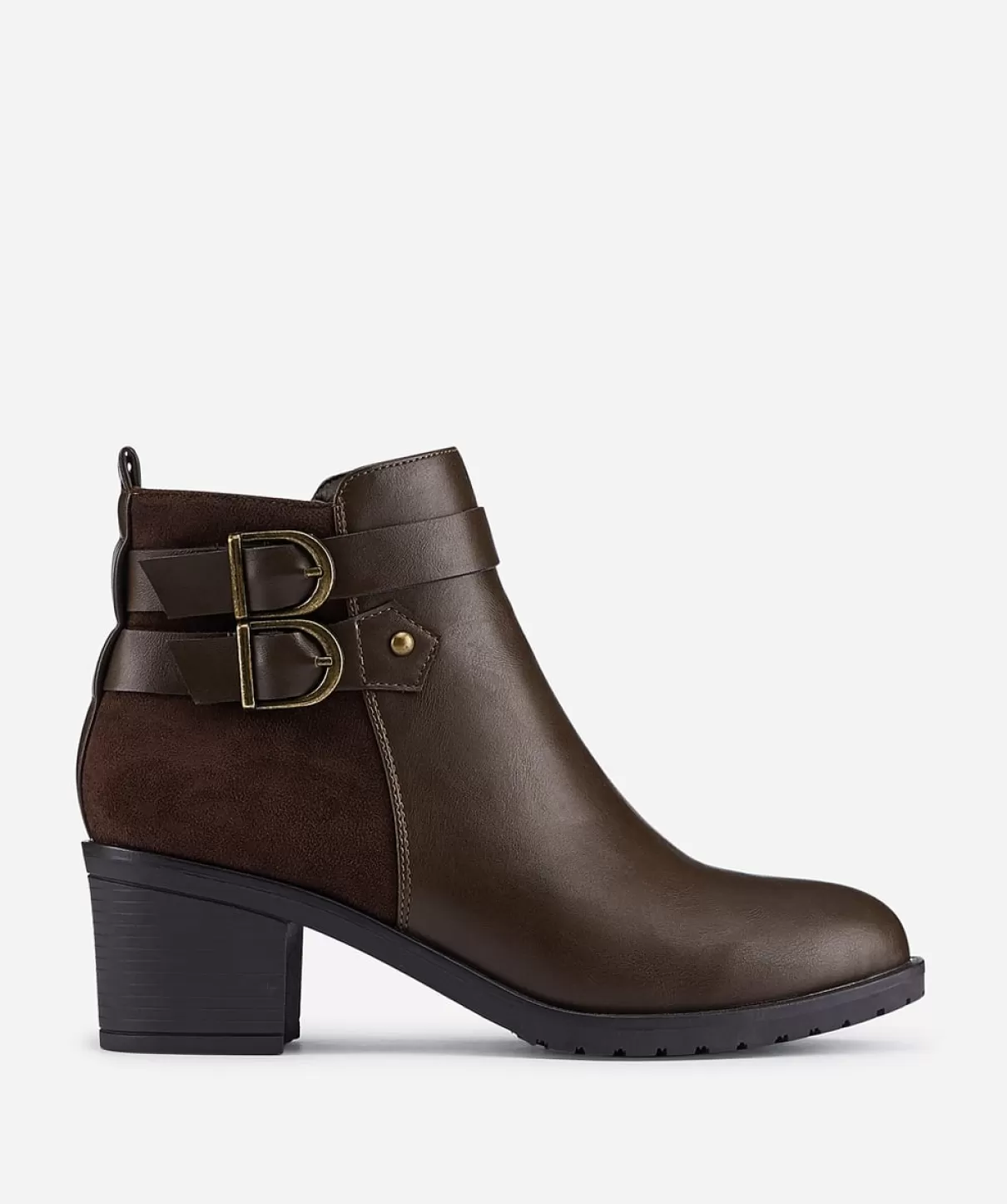 MARYPAZ Botines | Botin Doble Hebilla Efecto