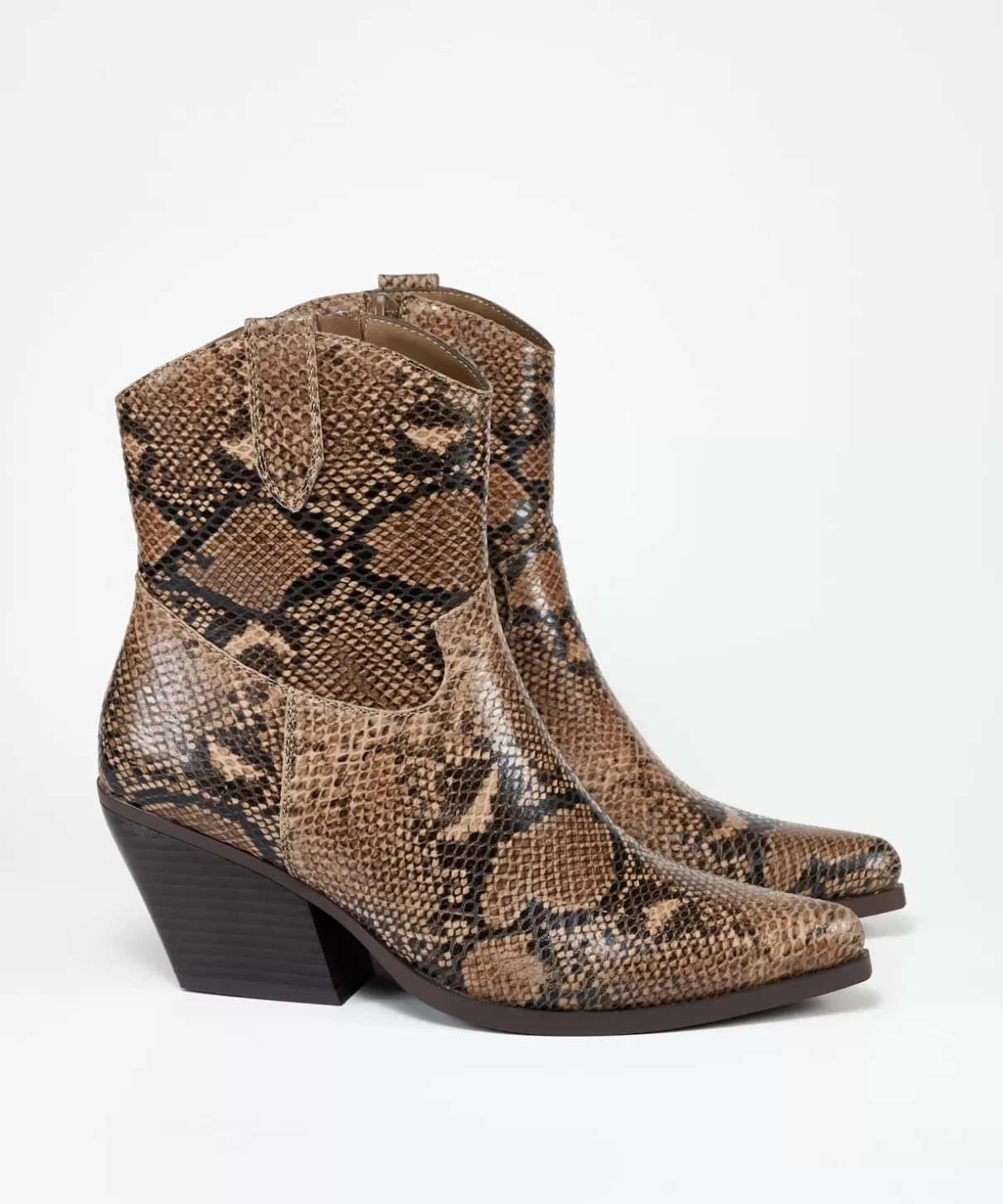 MARYPAZ Botines | Botin Tipo Cowboy Efecto